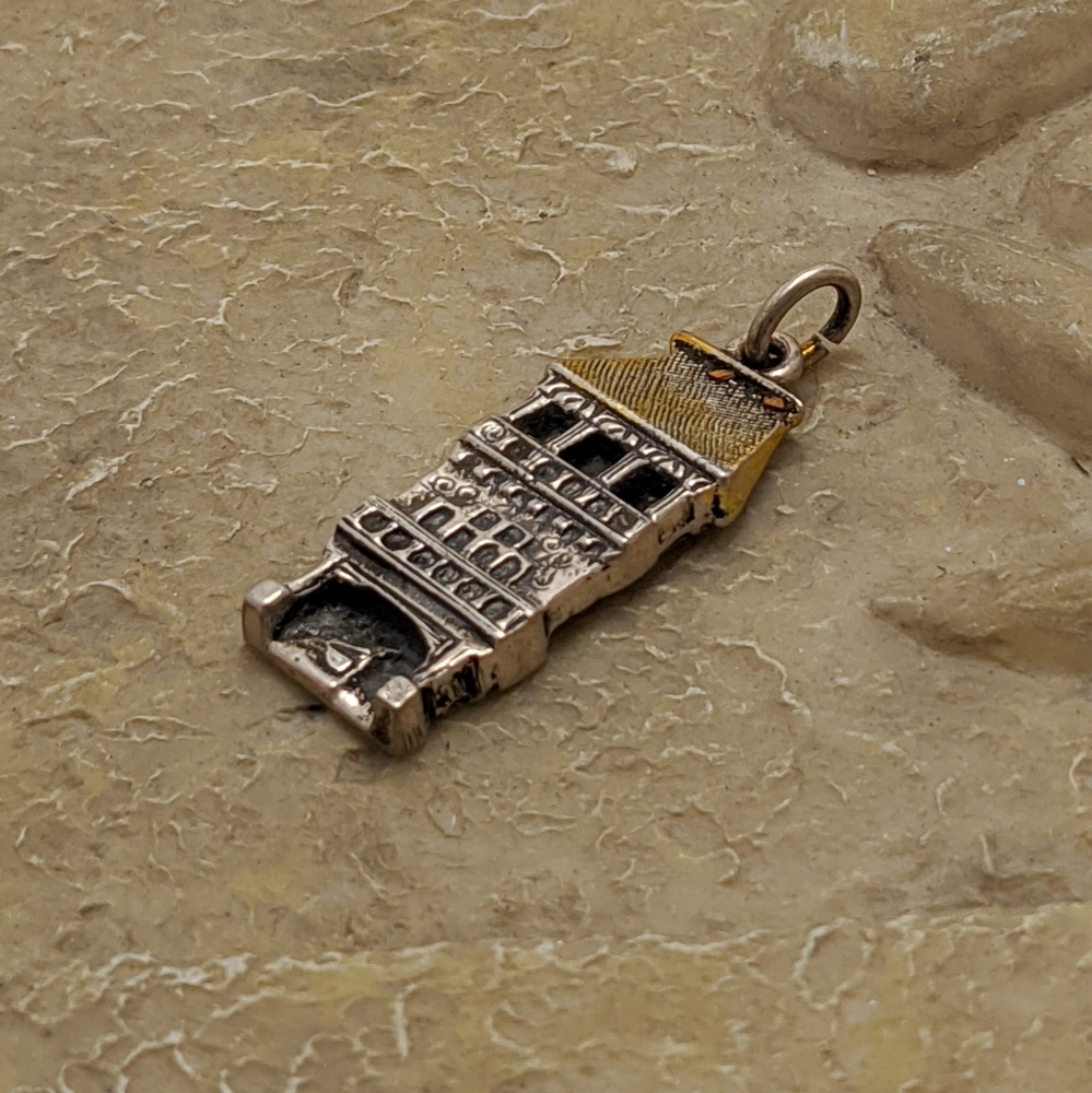 Sterling Silver Goldenes Dachl (Golden Roof) Charm